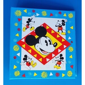 Disney Mickey Mouse Unlimited MINI PHOTO ALBUM‎ - 4x6 or 3-1/2"x5" Vintage